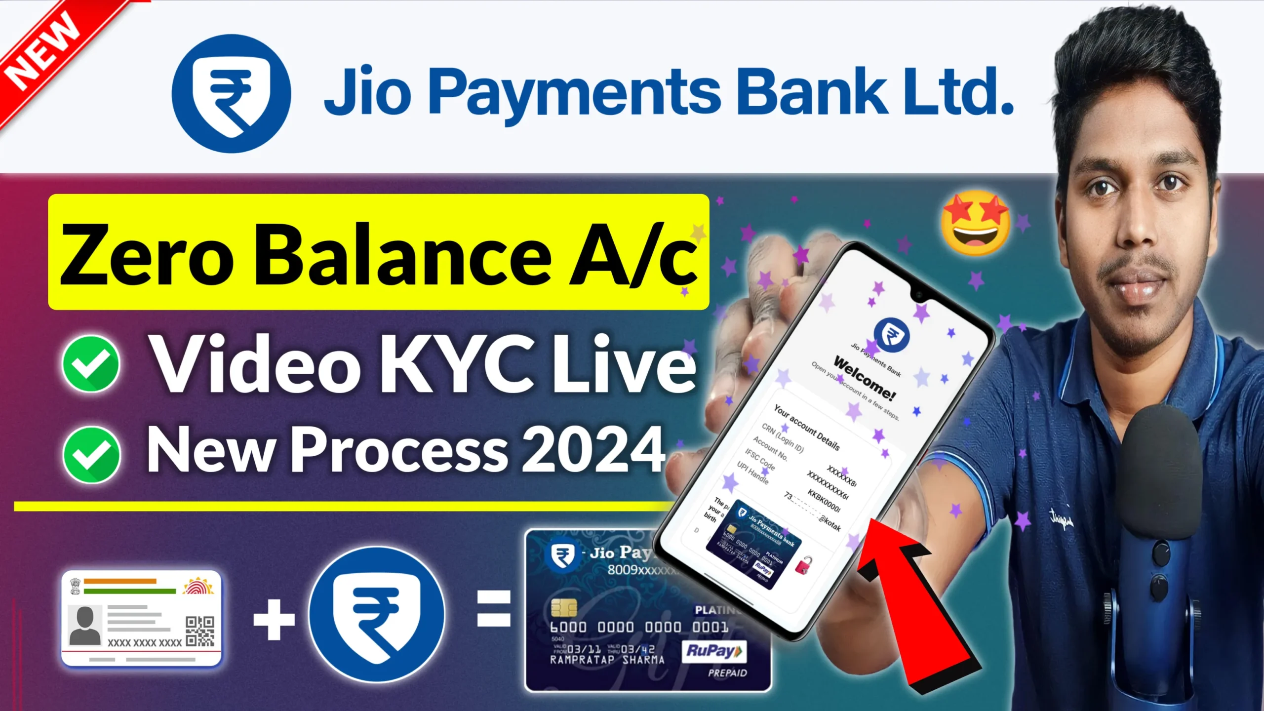 Jio Payment Bank Zero Balance Account Open Online